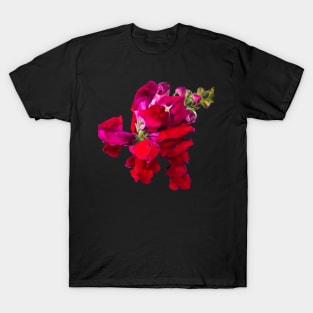 Red Flowers Garden Nature T-Shirt